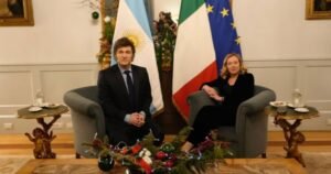 Reunión en Roma: Milei y Meloni buscan fortalecer su vínculo geopolítico