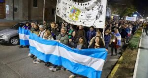 Fallo contra Cristina Kirchner: cómo fueron las protestas en Neuquén y Río Negro