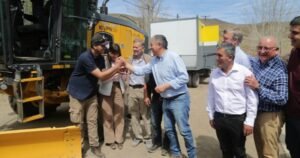 Coyuco-Cochico recibió nueva maquinaria para el mantenimiento de rutas