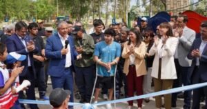 Rolando Figueroa asistió a Parque Valentina: nuevas obras y mayor seguridad