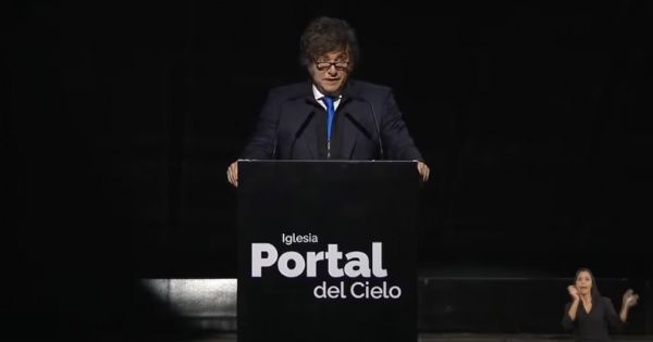 Milei volvió a cuestionar la justicia social ante líderes evangélicos en Chaco Milei volvió a cuestionar la justicia social ante líderes evangélicos en Chaco