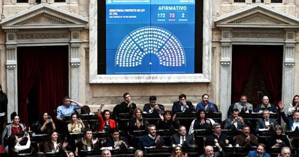 Diputados rechaza el veto de Javier Milei a la ley de discapacidad Diputados rechaza el veto de Javier Milei a la ley de discapacidad