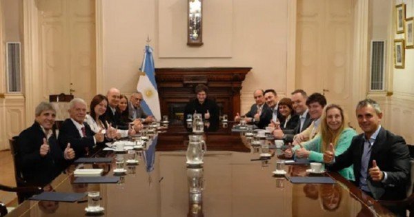 Milei reunió a su Gabinete tras los audios de Karina Milei y Spagnuolo Milei reunió a su Gabinete tras los audios de Karina Milei y Spagnuolo