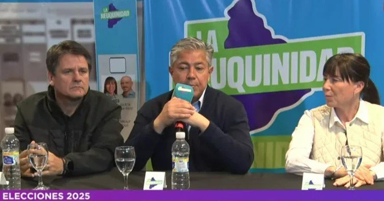 Rolando Figueroa celebra la victoria de La Neuquinidad y reconoce triunfo de La Libertad Avanza