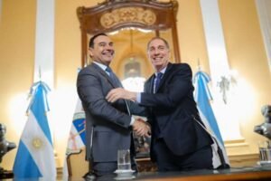 Diego Santilli sumó el respaldo de Gustavo Valdés para el Presupuesto 2026 y las reformas