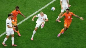 Gracias a Haaland, Noruega venció 2-1 a Costa de Marfil y será el rival de Brasil en octavos
