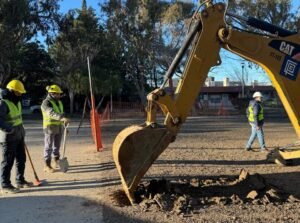 Chubut inició una obra de más de .700 millones para reforzar el sistema pluvial de Comodoro