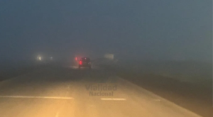 Niebla y baja visibilidad complican el tránsito en la Patagonia, pero siguen habilitados los pasos a Chile