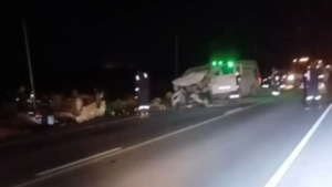 Grave accidente en la Ruta 5: varios heridos y demoras en el tránsito hacia Rincón de los Sauces