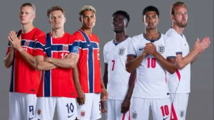 Inglaterra y Noruega se juegan el pase a semifinales en un duelo estelar entre Kane y Haaland