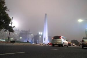 Jornada fresca, con neblina y cielo mayormente nublado: el clima para este lunes en Buenos Aires