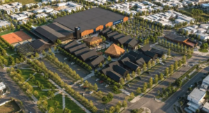 Nuevo centro comercial en Cipolletti: Carrefour, locales, gimnasio y canchas de tenis
