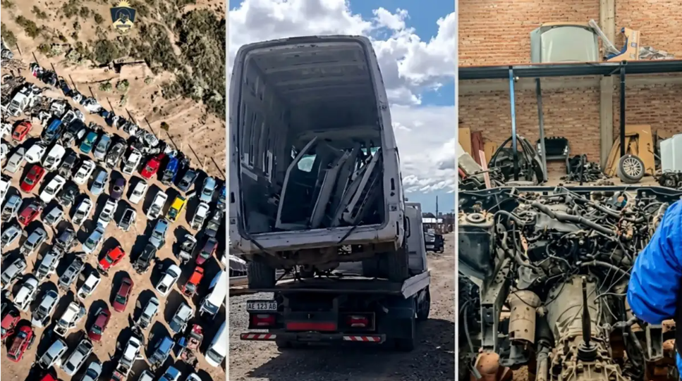 Allanaron un desarmadero en Balsa Las Perlas y recuperaron una camioneta robada Allanaron un desarmadero en Balsa Las Perlas y recuperaron una camioneta robada