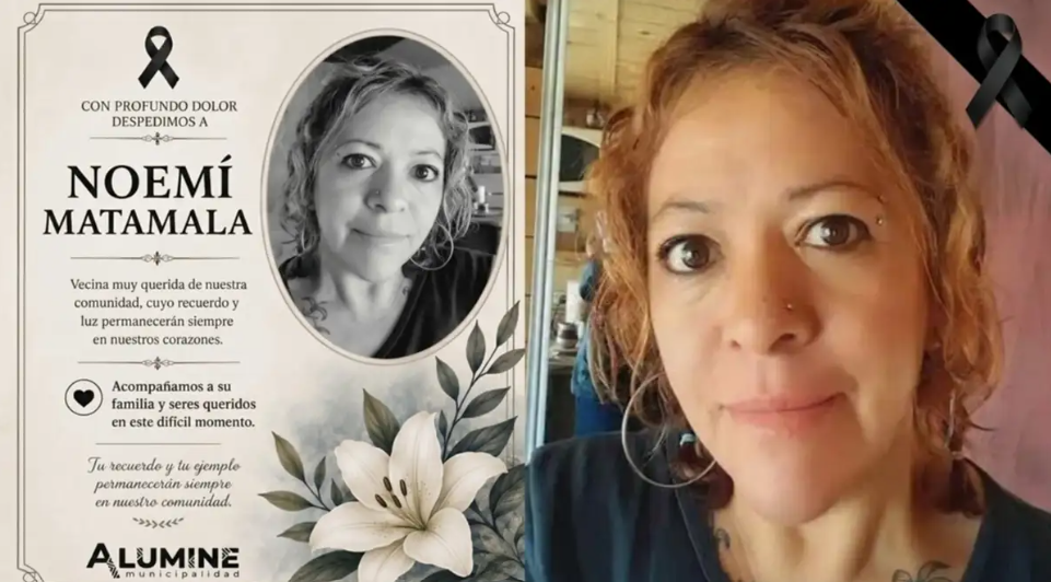 Aluminé despide a Noemí Matamala: tres días de duelo y un pedido de justicia