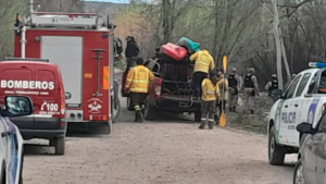 Fernández Oro: encontraron muerto a Gian, el nene de 4 años que cayó a un desagüe
