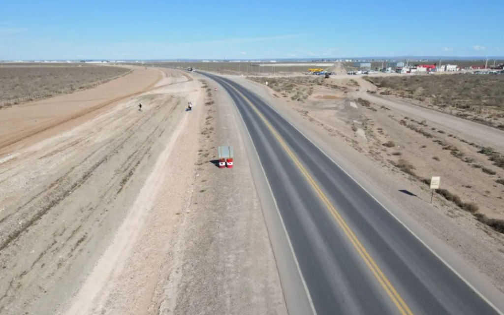 Cambia la circulación en la Ruta 67 por las obras de duplicación de calzada