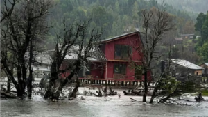 Ríos desbordados y caminos anegados: así impactó el fuerte temporal en Neuquén