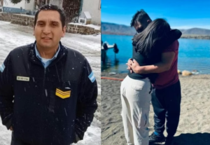 Hallaron muerto al sargento Zalazar en el río Nahueve y su exesposa lo despidió con un emotivo mensaje
