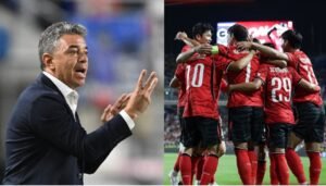 Marcelo Gallardo debutó con una dura derrota como DT de Ecuador: cayó 3-0 contra Corea del Sur