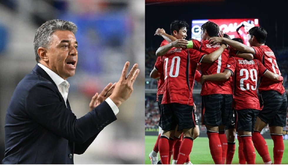 Marcelo Gallardo debutó con una dura derrota como DT de Ecuador: cayó 3-0 contra Corea del Sur