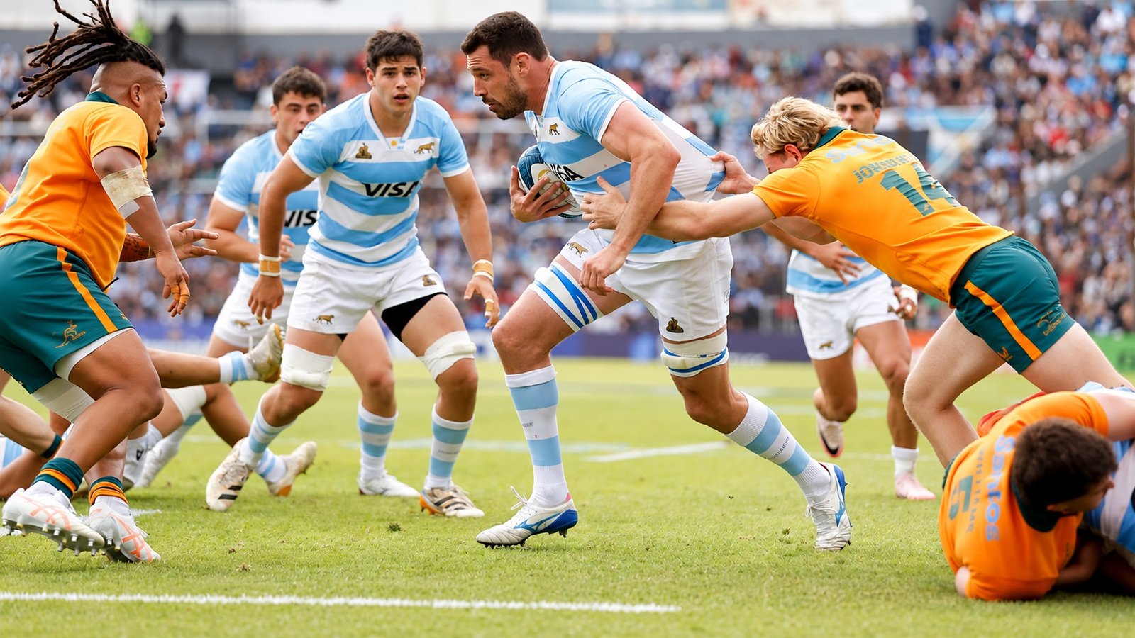 Los Pumas van por la revancha ante Australia en Mendoza: Contepomi mete cuatro cambios Los Pumas van por la revancha ante Australia en Mendoza: Contepomi mete cuatro cambios