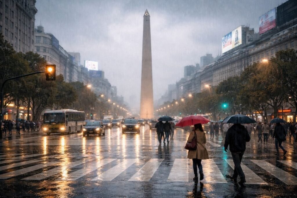 Buenos Aires bajo alerta por tormentas: cómo estará el clima este martes