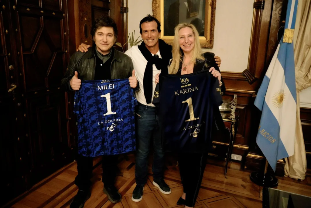 Javier Milei nombró a Adolfo Cambiaso como embajador del deporte argentino