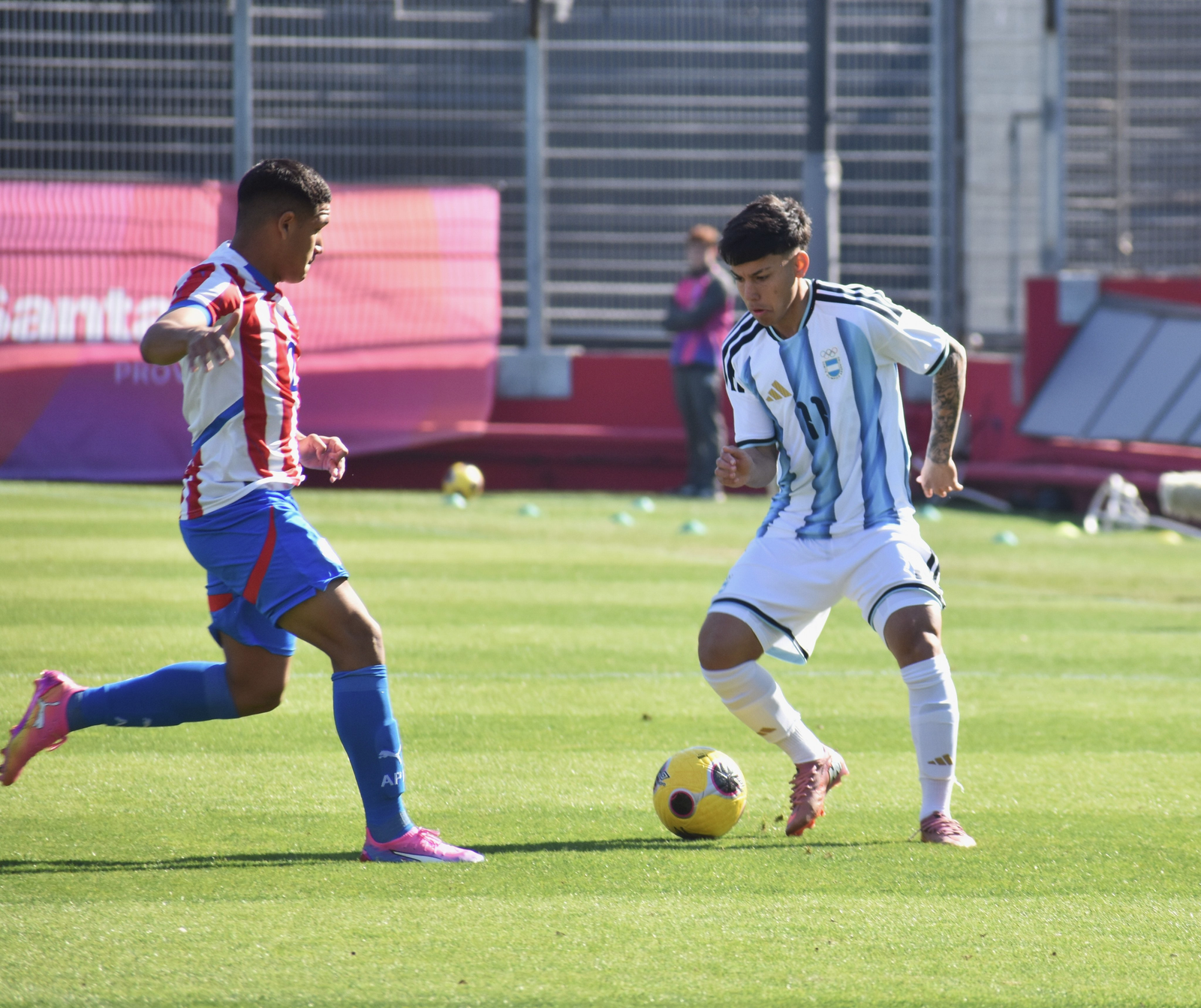 La Selección argentina Sub 19 debutó con derrota ante Paraguay en los Juegos Suramericanos La Selección argentina Sub 19 debutó con derrota ante Paraguay en los Juegos Suramericanos