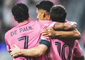 Con gol de Messi y asistencia de De Paul, Inter Miami empató 2 a 2 con San Diego por la MLS