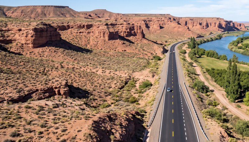 Impulsan la pavimentación de la Ruta Provincial 7 para conectar el Alto Valle y el Valle Medio