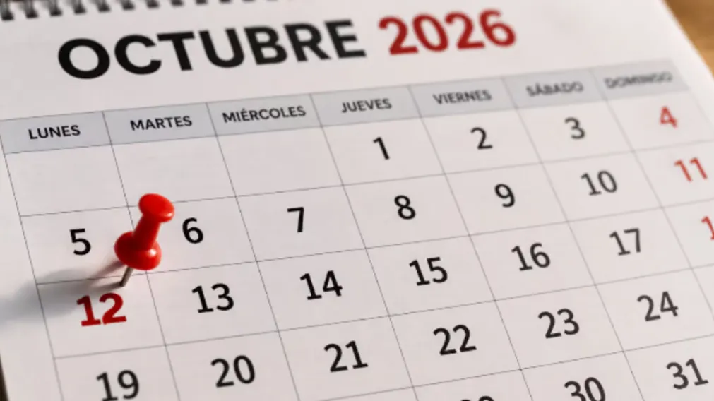Feriados de octubre 2026: cuándo es el próximo fin de semana largo