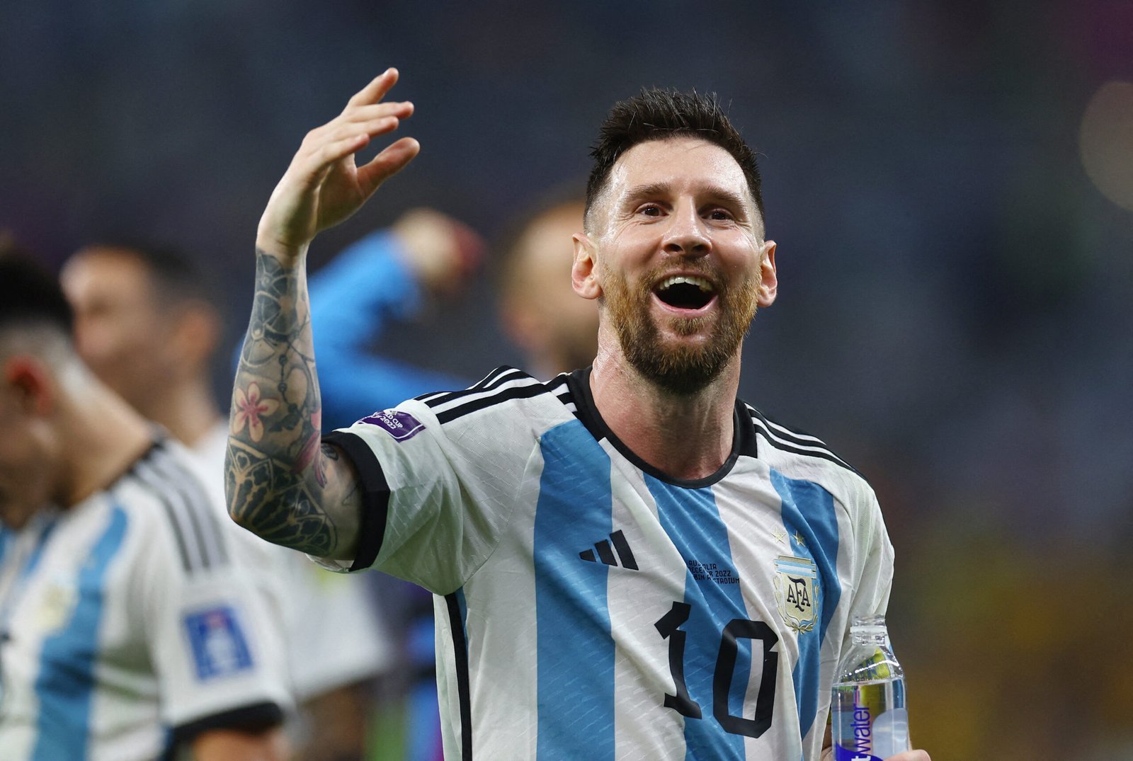 El particular posteo de Messi con el buzo de la Selección que se volvió viral El particular posteo de Messi con el buzo de la Selección que se volvió viral