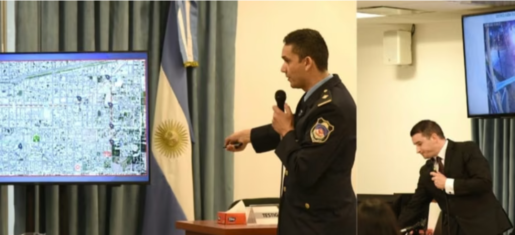 Juicio por Azul Semeñenko: cómo las cámaras reconstruyeron el recorrido de la camioneta de Sánchez