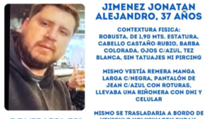 Buscan a un hombre de 37 años que desapareció mientras trabajaba como conductor de Uber en Cipolletti