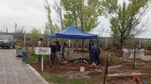 Excavaciones en un cementerio de Neuquén: buscan restos de desaparecidos de la última dictadura