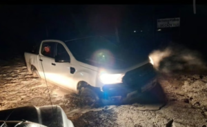 Una fuerte tormenta con granizo dejó aislado a Los Catutos y cortó todos sus accesos