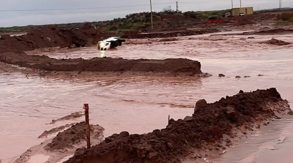 Temporal en Neuquén: rutas cortadas, caminos con barro y restricciones para circular en la región