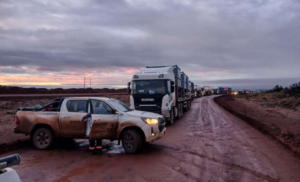 Cortaron nuevamente la Ruta 5 y Rincón de los Sauces quedó aislada por las lluvias