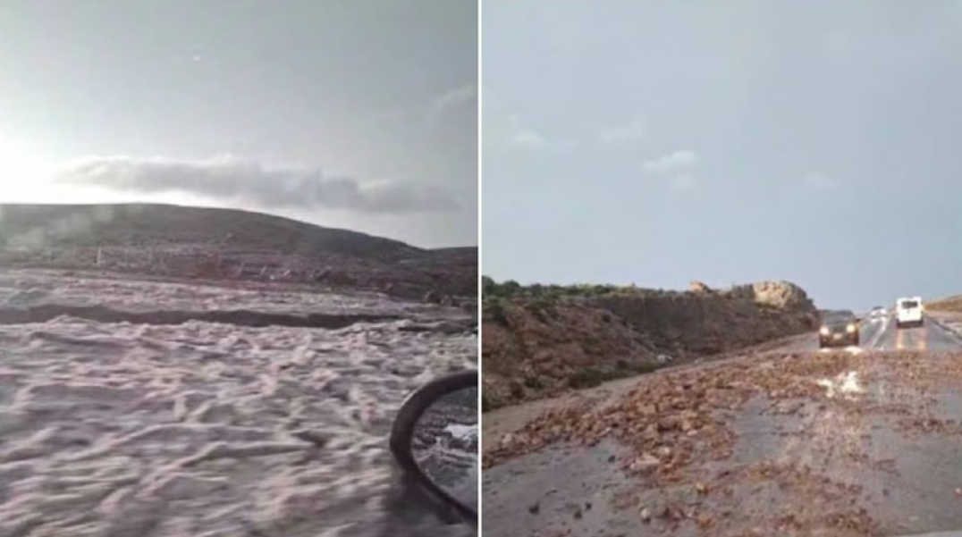 Granizo y barro complicaron la circulación en la Ruta 237: piden evitar viajar de noche Granizo y barro complicaron la circulación en la Ruta 237: piden evitar viajar de noche