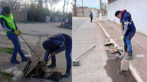 Neuquén se prepara para las lluvias: refuerzan el operativo en más de 3.000 sumideros