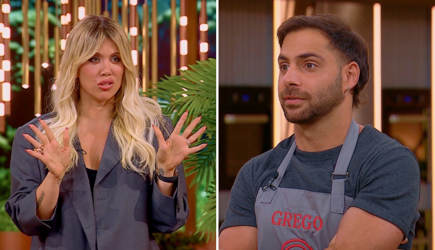 Wanda Nara frenó a Grego Rossello en MasterChef Celebrity: “Gracias, te podés ir” Wanda Nara frenó a Grego Rossello en MasterChef Celebrity: “Gracias, te podés ir”