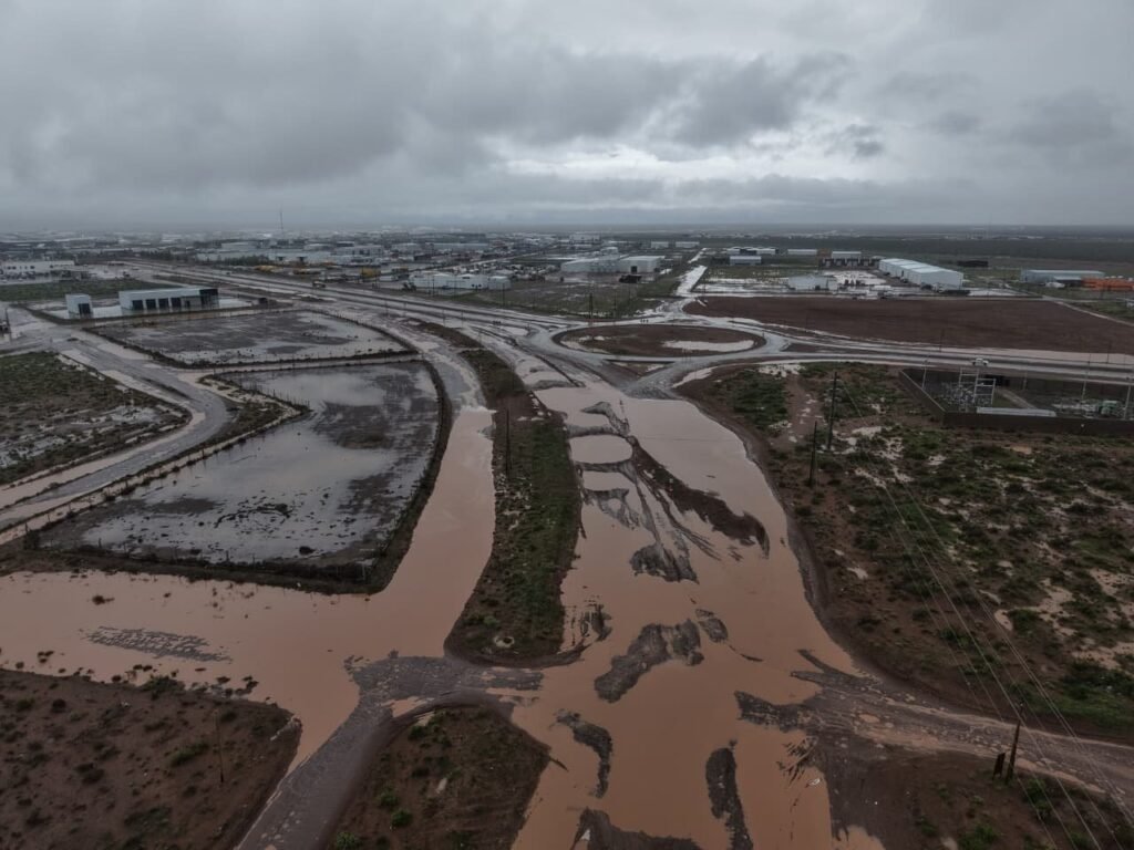 Temporal en Añelo: evacuaron a dos familias y asistieron a más de otras 20 personas afectadas