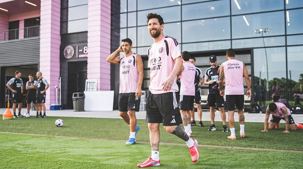 Messi volvió a entrenarse con Inter Miami tras su emotiva despedida de la Selección Argentina