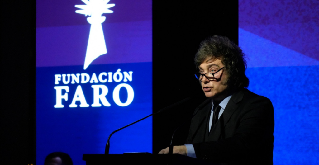 Javier Milei en la Gala Anual de la Fundación Faro 2026: “Intentaron un golpe de Estado y no pudieron”